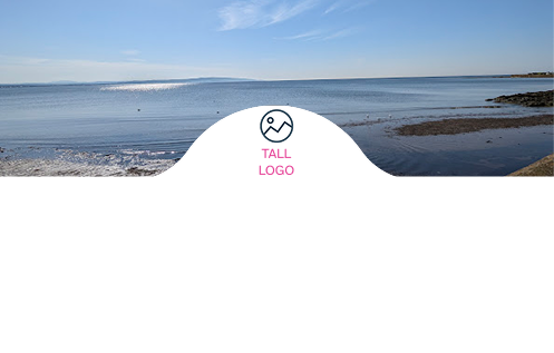 Arc mockup with tall logo